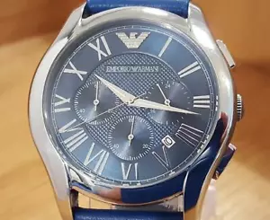 Reloj deportivo clásico para hombre azul gasolina cronógrafo Emporio Armani AR1787 caballero - Imagen 1 de 9