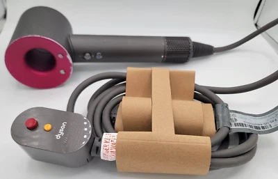 Dyson - Supersonic Hair Dryer - Iron/Fuchsia - (USED) - Image 1 of 4