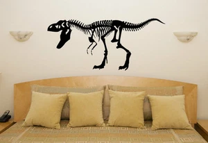 Tyrannosaurus T rex Dinosaurier Kinderzimmer Schlafzimmer Aufkleber Wandkunst Aufkleber - Bild 1 von 6