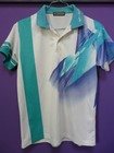Butterfly Japan J.T.T.A.A. Tischtennistrikot Tischtennis T-Shirt  M weiß türkis