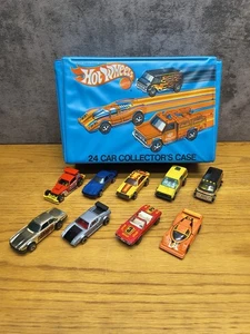 Valigetta Hot Wheels 24 auto vintage da collezione epoca Redline 1975 con 9 auto - Foto 1 di 8