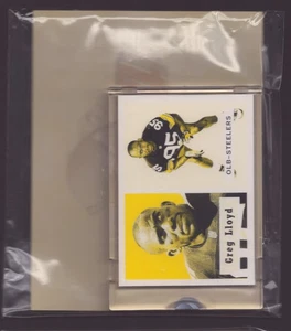 Greg Lloyd 1996 Topps VAULT 40th Commemorative 1957 Insert Yellow Proof 1/1 B - Picture 1 of 2