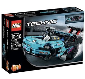 LEGO TECHNIC: Drag Racer (42050) COMPLETE