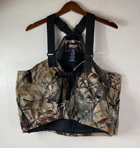 Outfitters Ridge XL Fusion 3D Camouflage Jagdweste mit Netzrücken Baumwollmischung - Bild 1 von 13