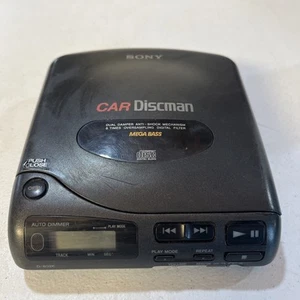 Vintage SONY Car Discman D-802K Not Tested - Picture 1 of 10