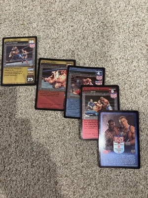 WWE/WWF Raw Deal CCG Team Angle Base Plus One Additional Foil - Image 1 of 2