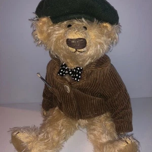 LONNIE ST MARTINS BÄREN 🐻 HOMESPUN SAMMLUNG SIGNIERT WILDLEDER PFOTEN 🐾 Der Künstler - Bild 1 von 10