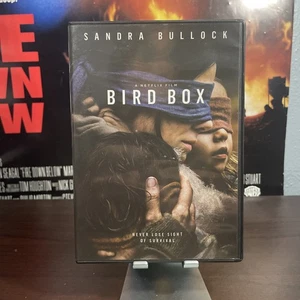 Bird Box (DVD, 2018) A Netflix Film Sandra Bullock Region 1 Used VG Cond HTF OOP - Picture 1 of 9