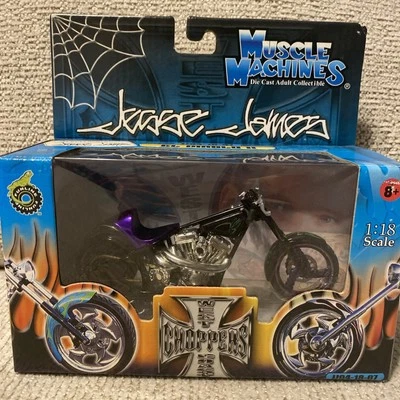 Jesse James West Coast Choppers 2003 1:18 die cast motorcycle - Image 1 of 3