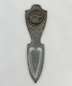 Sterling Silber PONDEROSA RANCH Lake Tahoe Nevada Souvenir LESEZEICHEN SEITENHALTER - Bild 1 von 6