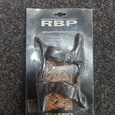 Tektro 363A RBP Retro MTB/Road Brake Levers, black, Good Condition! nos  - Image 1 of 4
