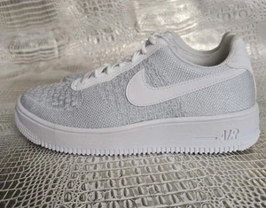 Nike Air Force 1 Flyknit 2.0 Pure Platinum Herren Größe 6,5 AV3042-100 - Bild 1 von 14