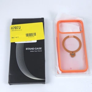 TORRAS Stand for iPhone 17 Pro Max Case MagSafe Clear Orange Ostand O3 - Picture 1 of 2