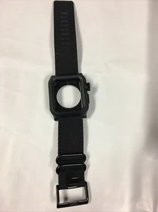 Étui en polycarbonate et bracelet en toile LUNATIK EPIK pour Apple Watch Series 1 42 mm - Photo 1 sur 2