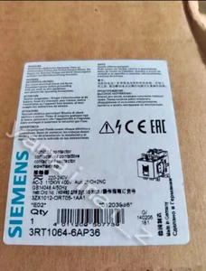 1 pieza Nuevo Siemens 3RT1064-6AP36 AC Contactor 220-240V Envío Rápido - Imagen 1 de 4