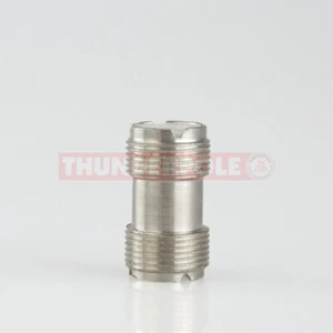 PL258 doble hembra, 2 x enchufes SO239 para unir enchufes PL259, acoplador de cables coaxiales - Imagen 1 de 2