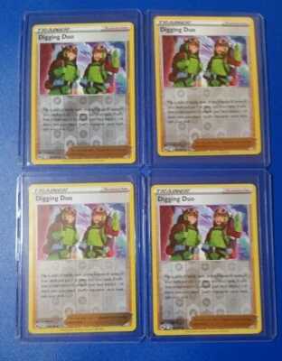 4x Pokémon TCG Crown Zenith: Digging Duo  (126/159) *RH*  - Uncommon - Near Mint - Image 1 of 2