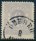 Sweden 1872, Scott 21, 6 ore gray perf 14, Value $95.00