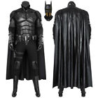 The Batman Outfit Bruce Wayne Set Suit Cosplay Handmade Costume Halloween Party