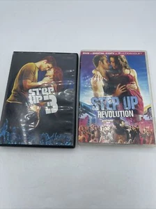 Step Up 3 & Step Up Revolution DVD Movie Movies Lot - Picture 1 of 12
