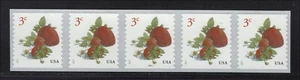 US Scott # 5201 MNH Strawberries Plate # P1111 Coil Strip of 5 - Picture 1 of 1