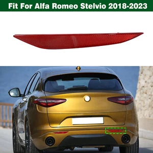 Right Rear Bumper Light Reflector Tail Lamp Red For Alfa Romeo Stelvio 2017-2023 - Picture 1 of 18