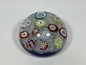Perthshire Spaced Millefiori Paperweight Signed and Dated “P” 1974 - Picture 1 of 7