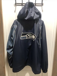 Seattle Seahawks Vintage Winter Jacket. G3 Apparel. XL - Picture 1 of 13