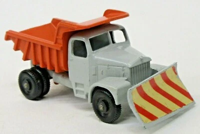 Matchbox #16 SCAMMELL SNOW PLOW black plastic wheels diecast - Image 1 of 4