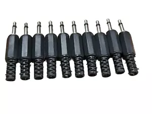 10X Wiederverdrahtete Mono Miniatur 3,5 mm Isolierte Klinkenstecker - Bild 1 von 1