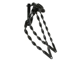 Vintage Lowrider 20" Bent All Flat Twisted Spring Fork 1" Black Bike. - Picture 1 of 1