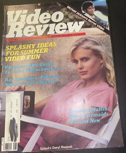 1984 August Video Review Magazine, Daryl Hannah, Michael Jackson (B25) - Picture 1 of 2