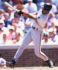 1994 BARRY BONDS San Francisco Giants BASEBALL ACTION Glossy Photo 8x10 PICTURE