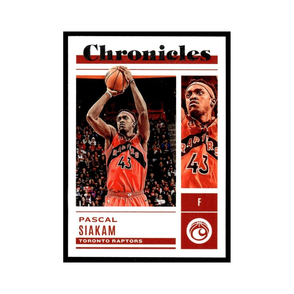 Pascal Siakam 2022 Panini Chronicles #4 Toronto Raptors Basketball Card NM - Image 1 of 3