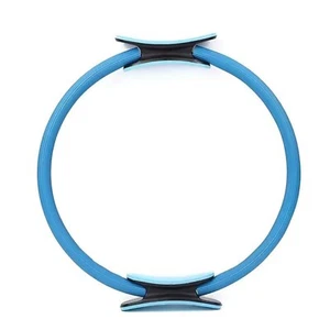 Resistance Pilates Ring Double Handled Exercise Wheel Yoga Gym Fitness Circle - Picture 1 of 7