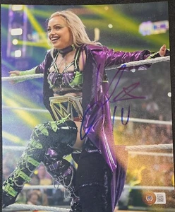 WWE NXT Liv Morgan Signed 8x10 Photo Autograph Beckett COA Women's Champ - Picture 1 of 2