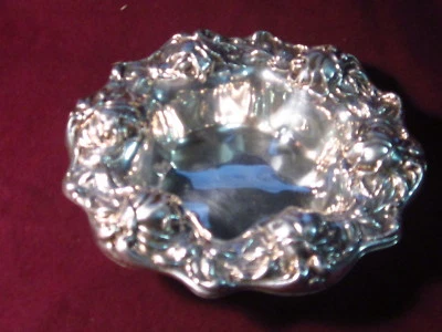 CUENCO BON BON ROSA WHITING VINTAGE ESTERLINA #397 6" 114 g sin mono Foto 1 de 3