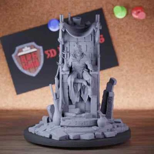 Desert Lord Miniature Throne Mini Dungeons and Dragons Mini DnD 5e TTRPG - Picture 1 of 8