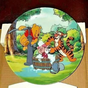PROBLEMAS CON BURBUJAS Disney Winnie the Pooh 8" Placa Bradford Exchange 14464A - Imagen 1 de 8