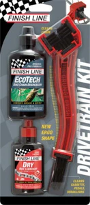 KIT DE INICIO DE TRANSMISIÓN Línea de Acabado Cepillo Grunge Lubricante Seco y Engrasante de Cadena para Bicicleta - Imagen 1 de 1