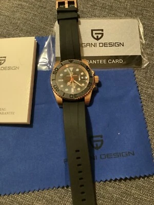 PAGANI DESIGN PD-1651 Sports Men Mechanical Wristwatch Sapphire Luxury Automatic - Image 1 of 4