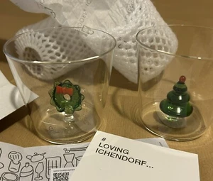 🌈🎄🌈Serie 6 Bicchieri di Moda LOVING Ichendorf Integri Nuovi Prezzo 🎁Regalo - Foto 1 di 9