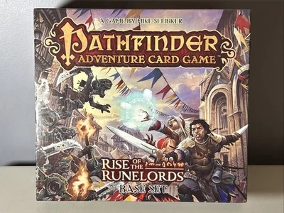 Pathfinder Adventure Card Game Rise of the Runelords with 3 Expansion Decks: EUC - Image 1 of 4