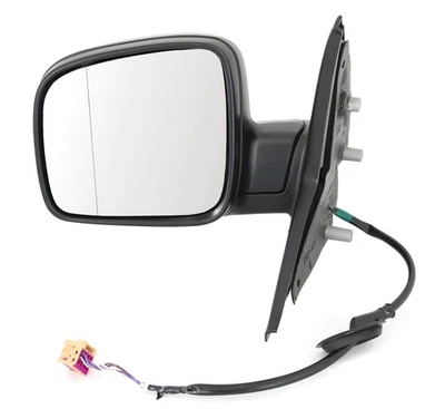 Spiegel links für VW T5 2003-2009 Außenspiegel elektrisch Glas beheizbar asphär. - Bild 1 von 4
