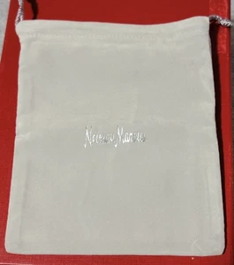 Neiman Marcus Gift Bag Pouch Silver 6x5 - Picture 1 of 6