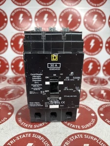 Square D EGB34030 30A 3P Bolt-On 480/277V Circuit Breaker 35kA@480/277V 🔴 - Picture 1 of 7