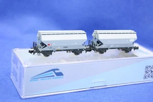 Aare Valley Models 1617-100 SBB Getreidewagen Tgpps 2er Set in grau/OVP/Neu - Picture 1 of 3