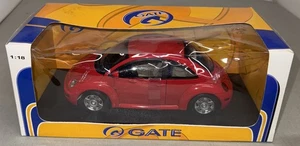 GATE VW Beetle Coupe ‘98 Red Model Die Cast 1:18 Scale New Volkswagen - Picture 1 of 11