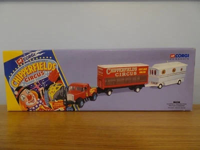 CORGI CLASSICS CHIPPERFIELDS CIRCUS SCAMMELL HIGHWAYMAN TRUCK MODEL 97885 1:50 - Image 1 of 2