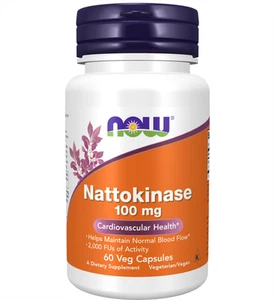 Now Foods Nattokinase 100mg 60 VCaps - Picture 1 of 1